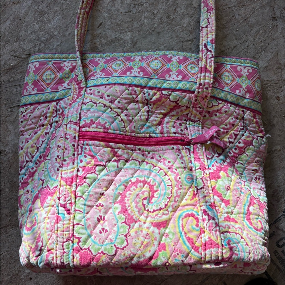 Vera bradley capri melon large tote